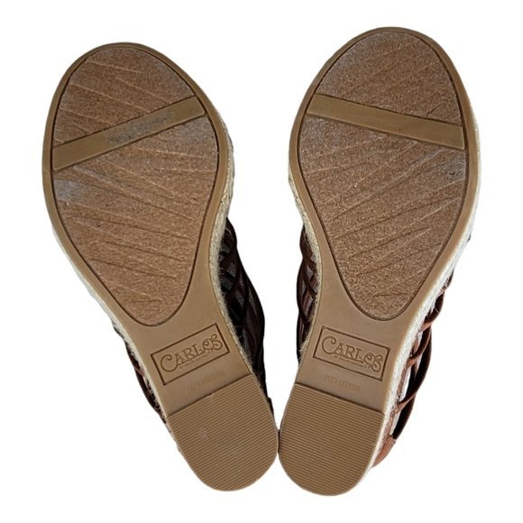 Carlos‎ Santana "CAMILLA" Strappy Wedge Sandals - Picture 7 of 13